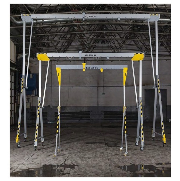 Gru a portale in alluminio serie standard 3.000 kg (ASB)