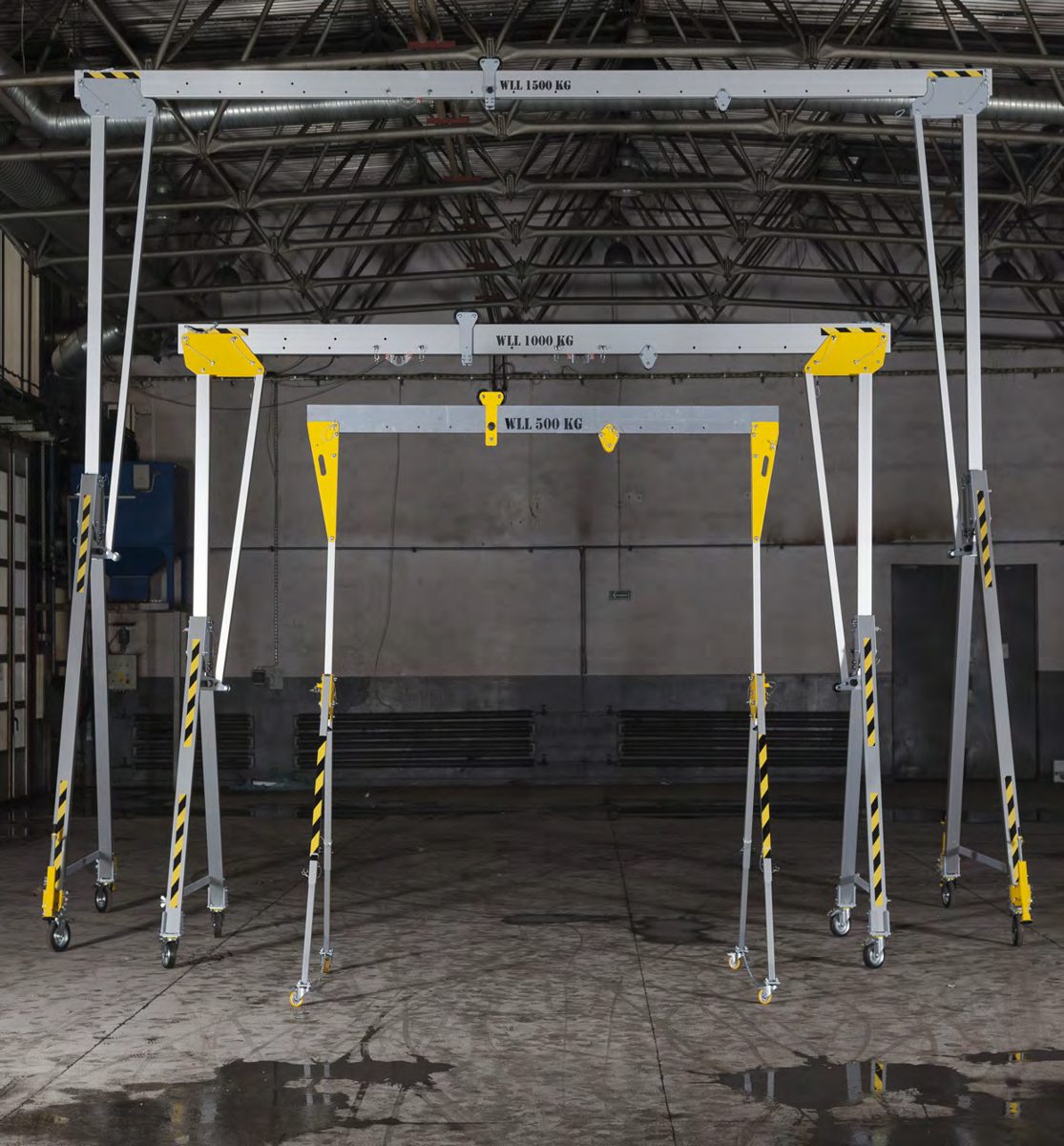 Gru a portale in alluminio serie standard 3.000 kg (ASB)