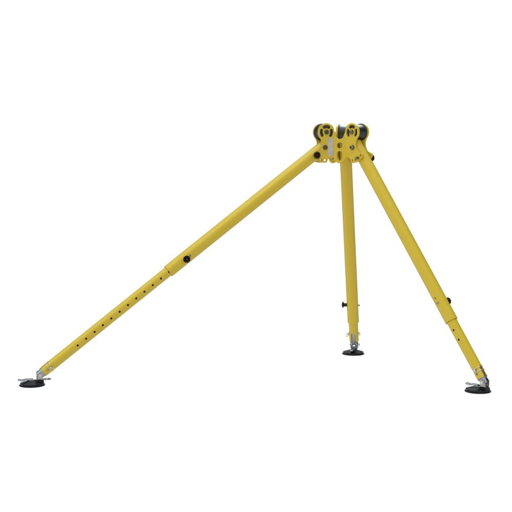 Treppiede compatto in alluminio su ventose (TM 16)