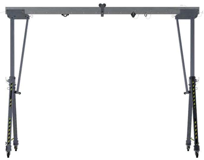 Aluminium gantry crane — altre foto