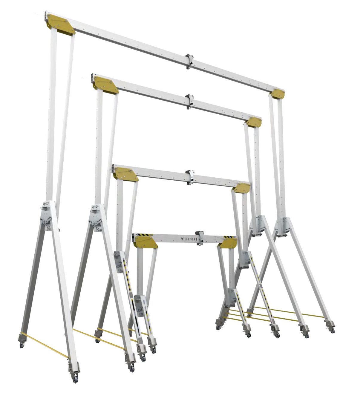 Light series aluminium gantry crane 1,500 kg (LSB) — photo 3