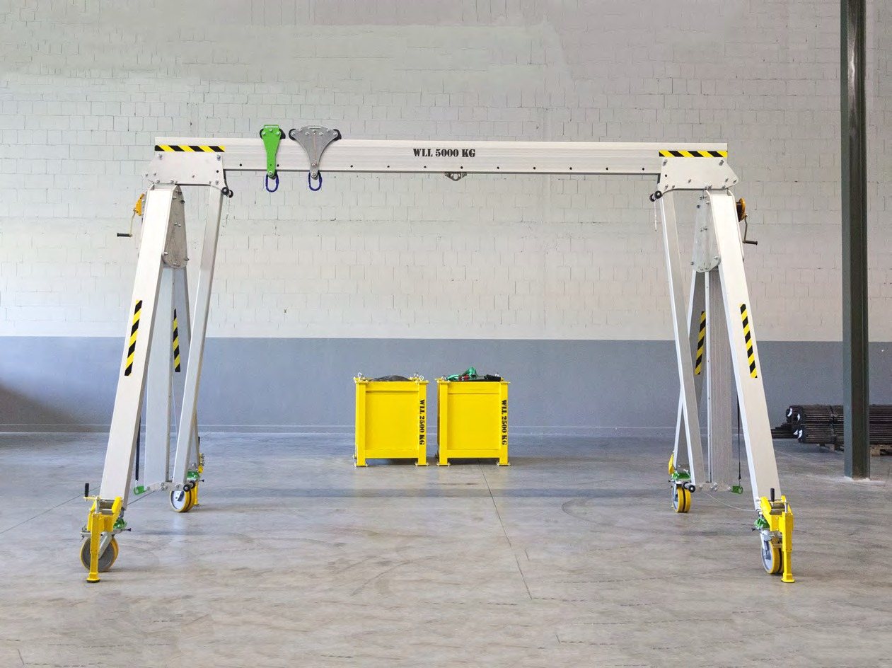 Heavy series aluminium gantry crane 5,000 kg (HSB) — photo 2