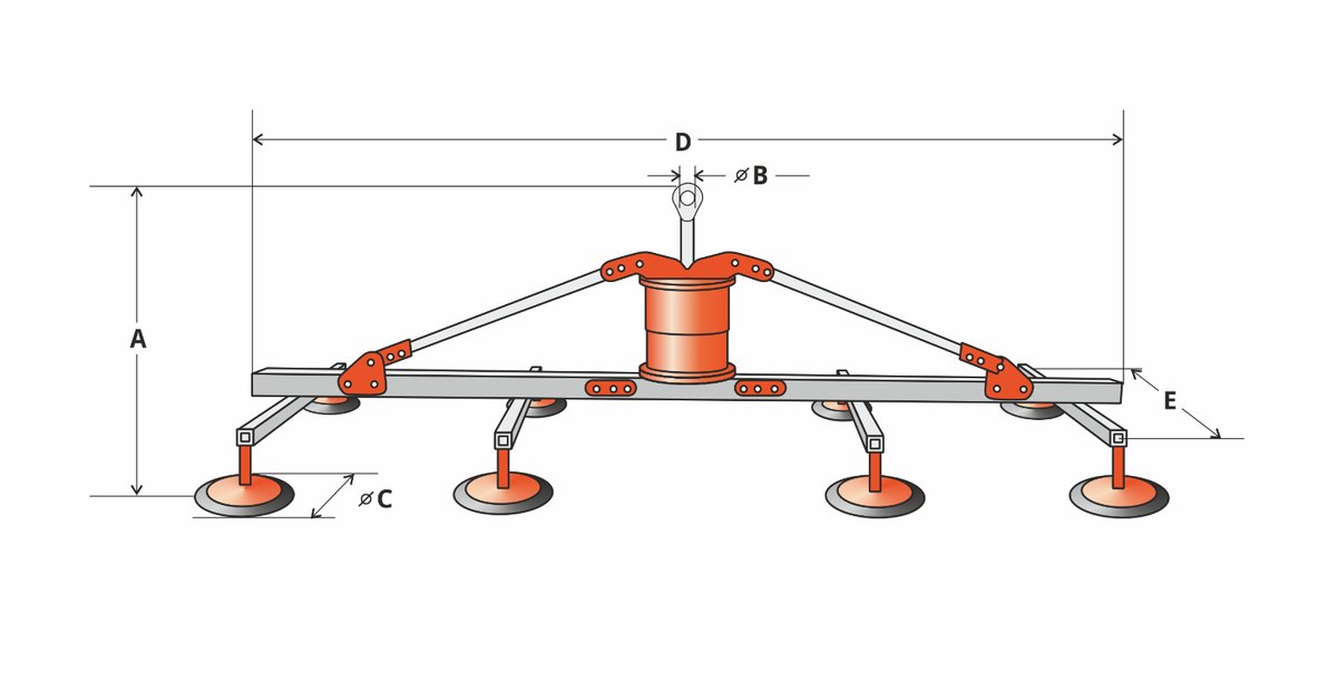 VMS 1200-8VR vacuum lifter — photograph 2