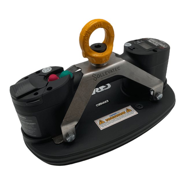 GRABO battery vacuum lifter with crane hook attachment — photo 2