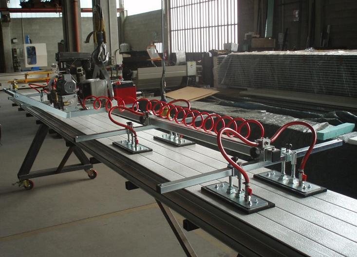 Vacuum lifting beam for long insulated panels — photo 3