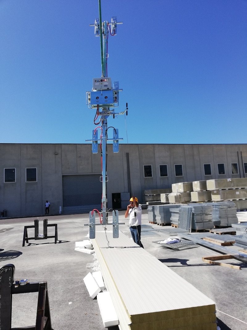 Vacuum lifting beam for long insulated panels — photo 4