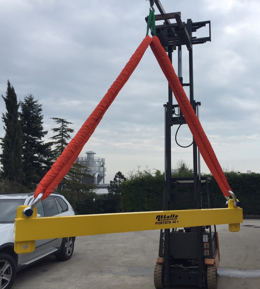 40-tonne spreader beam