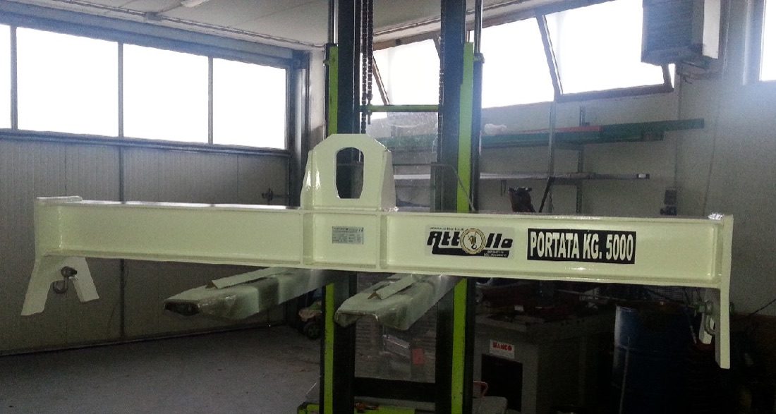 Fixed single-beam lifting beam 5,000 kg