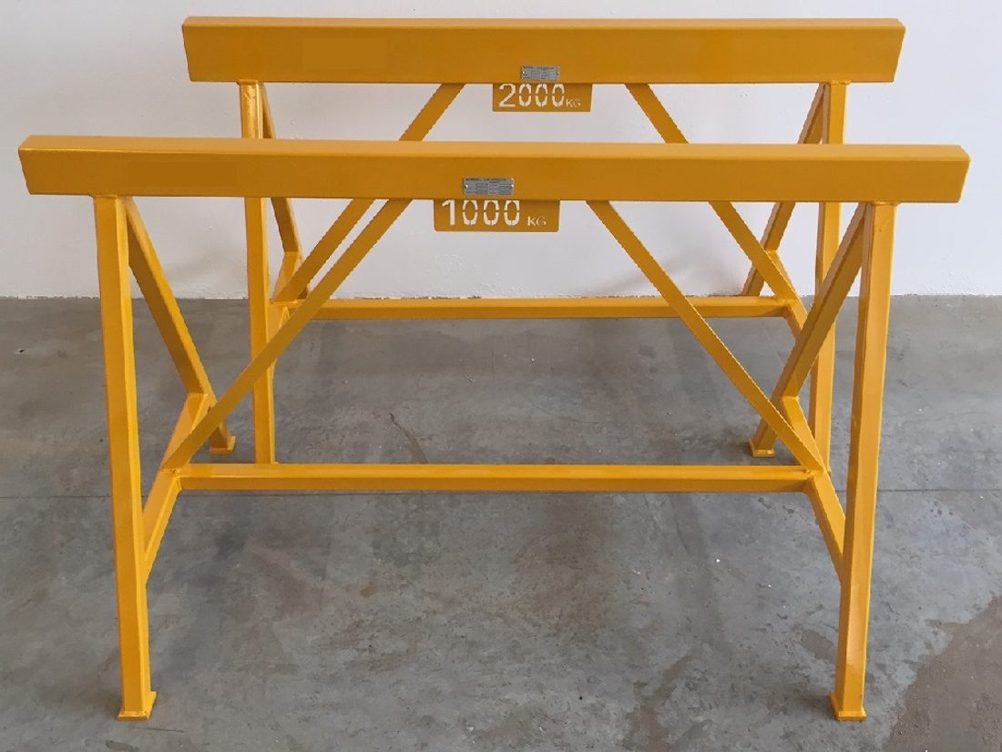 Certified support trestles — capacity to measure