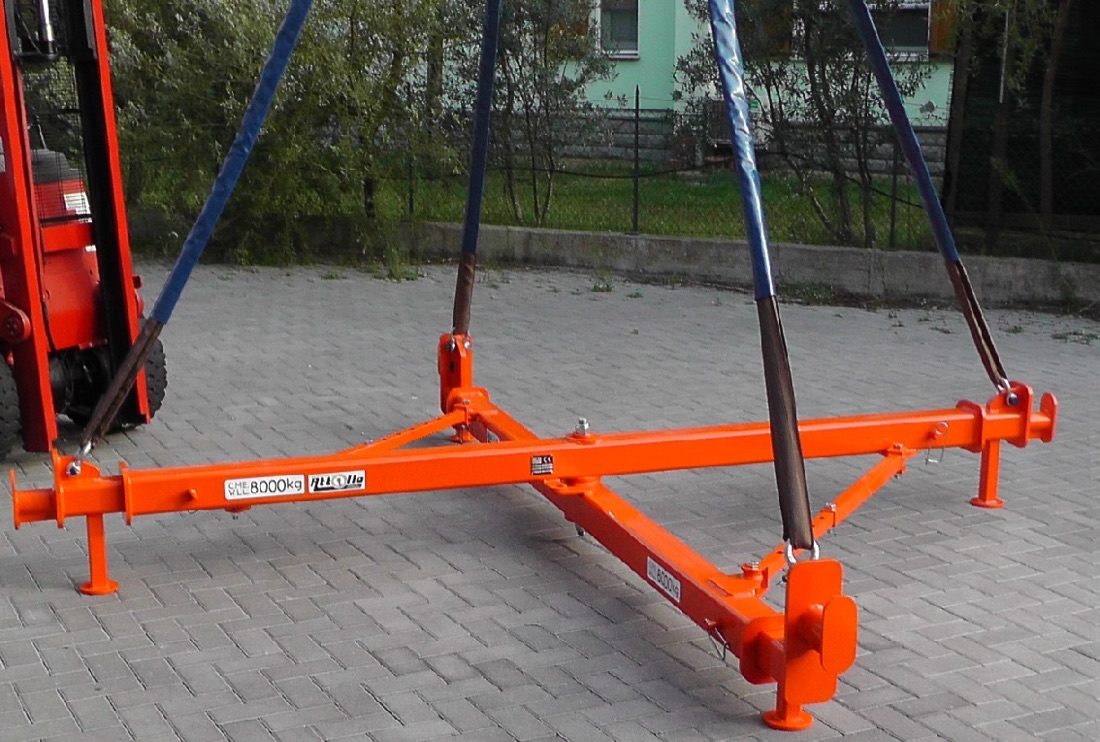 8 t folding cross spreader for boats