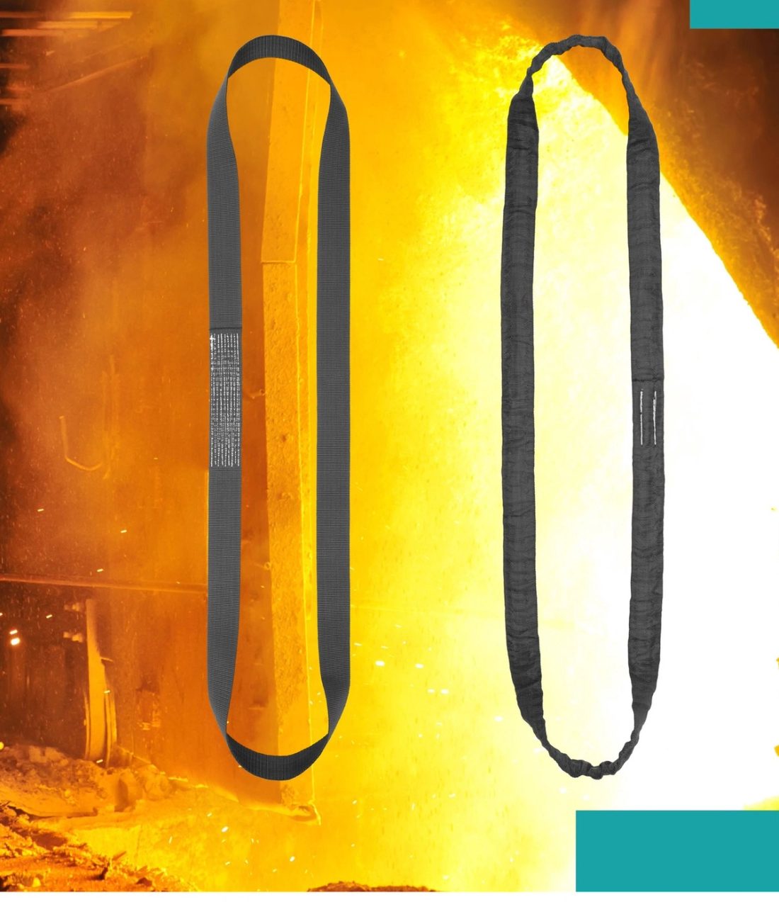 Imbracature con resistenza aumentata alla fiamma
