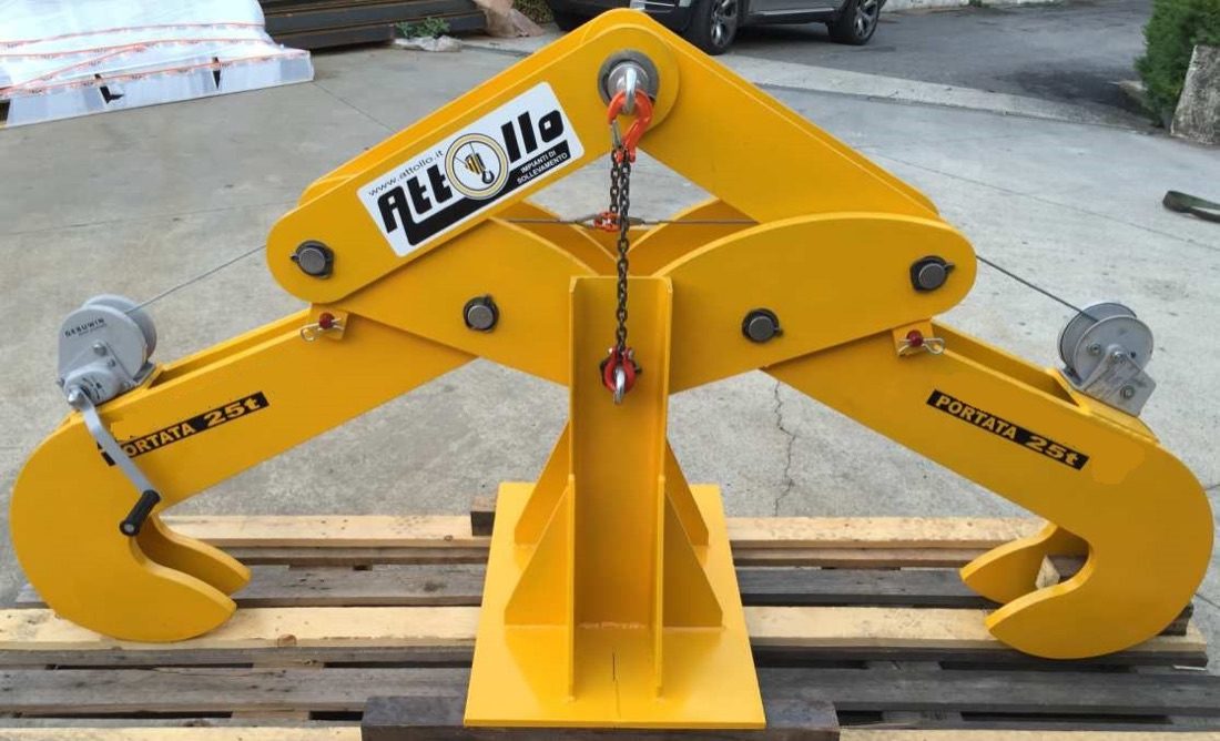 Clamp for beams up to 25 t