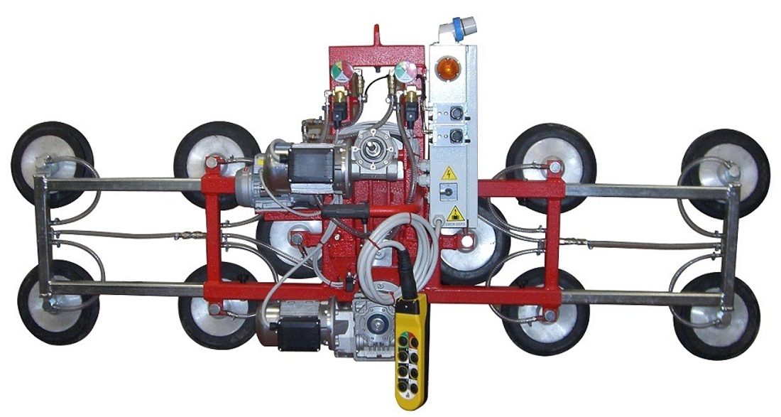 Dismountable 12-pad vacuum lifter