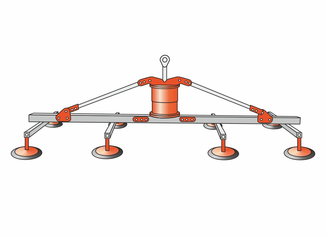 VMS 1200-8VR vacuum lifter
