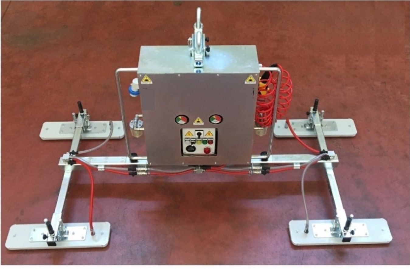 Ventosa autonoma a batteria a 4 piastre