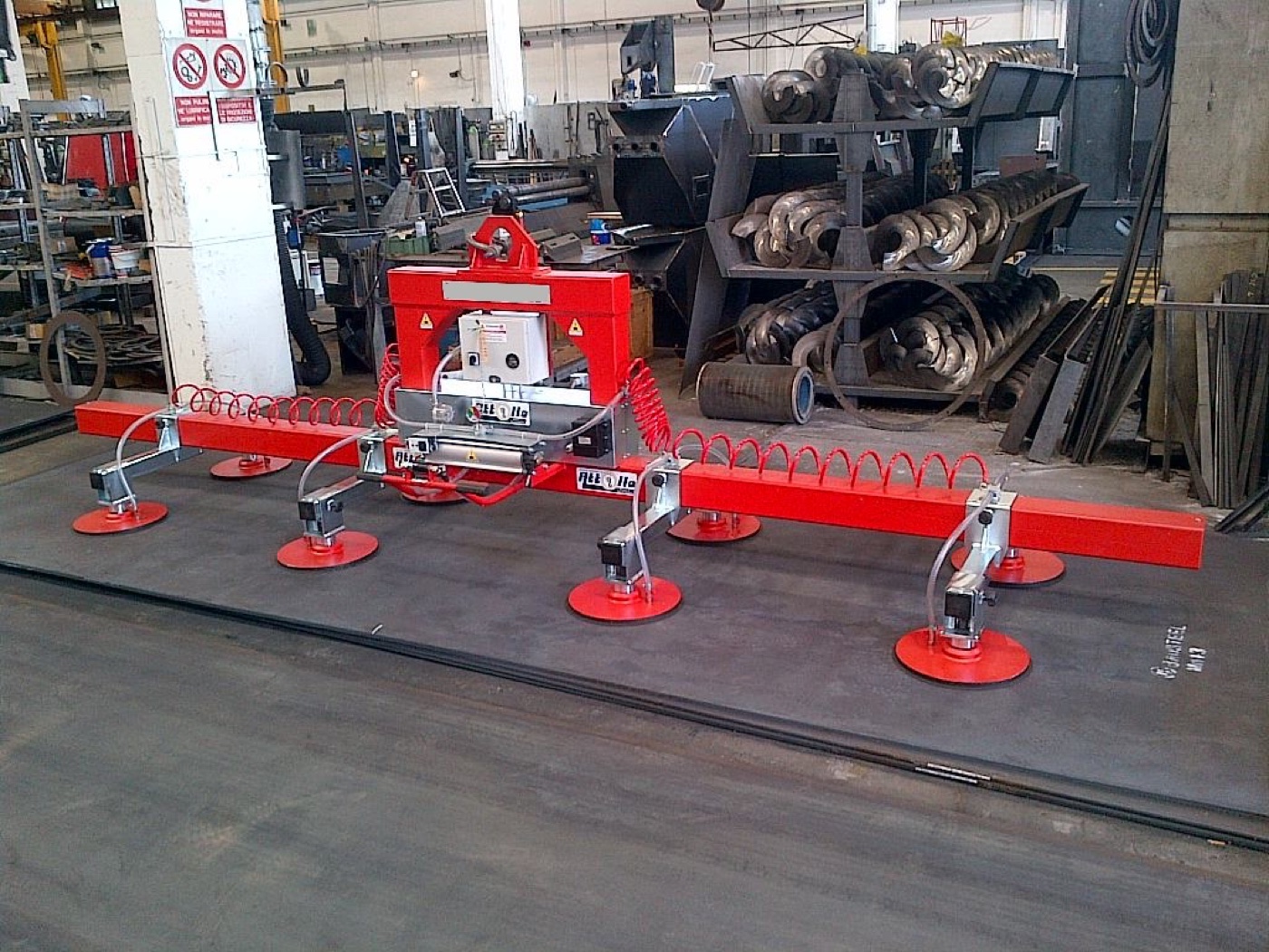 Ventosa per lamiera da 2.500 kg